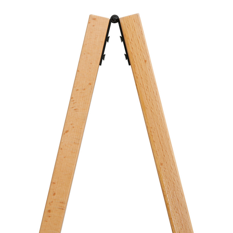 Porte-affiche publicitaire en craie de bois