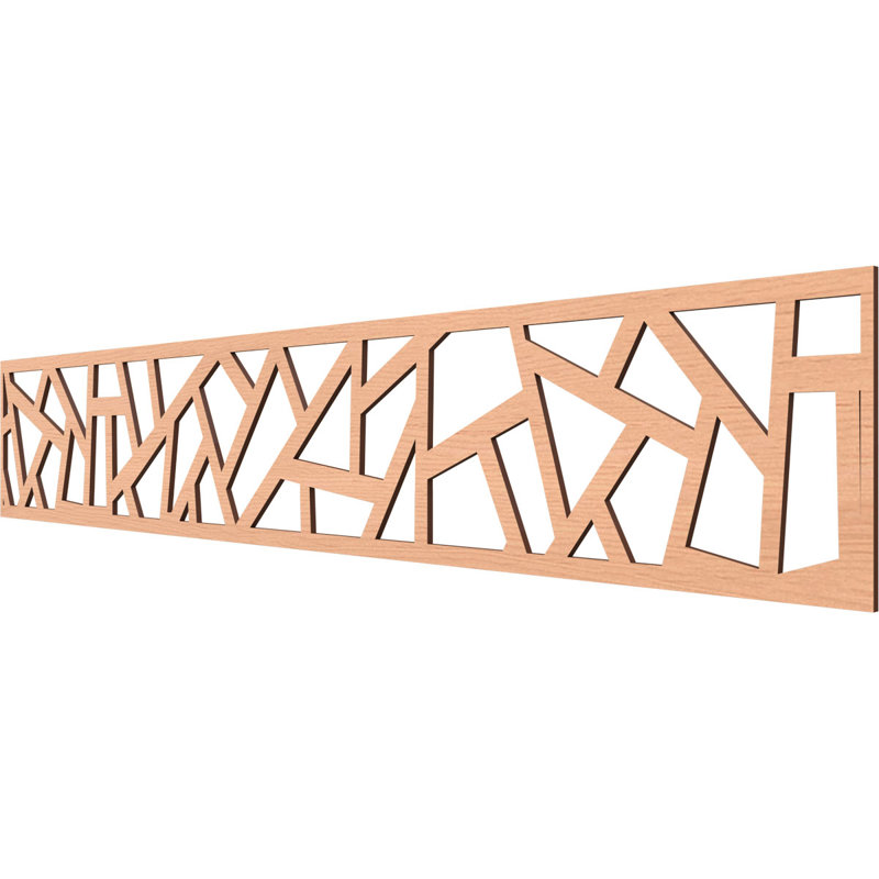 Moulure en bois Harrisburg, Aulne, H 8 po x l 46,625 po x P 0,25 po