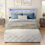 Upholstered Platform Storage Bed Frame with 4 Drawers and LED Light-288820904