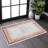 2X3 Brown Bordered Doormat Rug-242766715-242766716