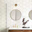 Single Transparent Dimmable Vanity Light