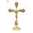 11" Handcrafted Jesus Brass Statue, Idol for Home Altar & Church Decor