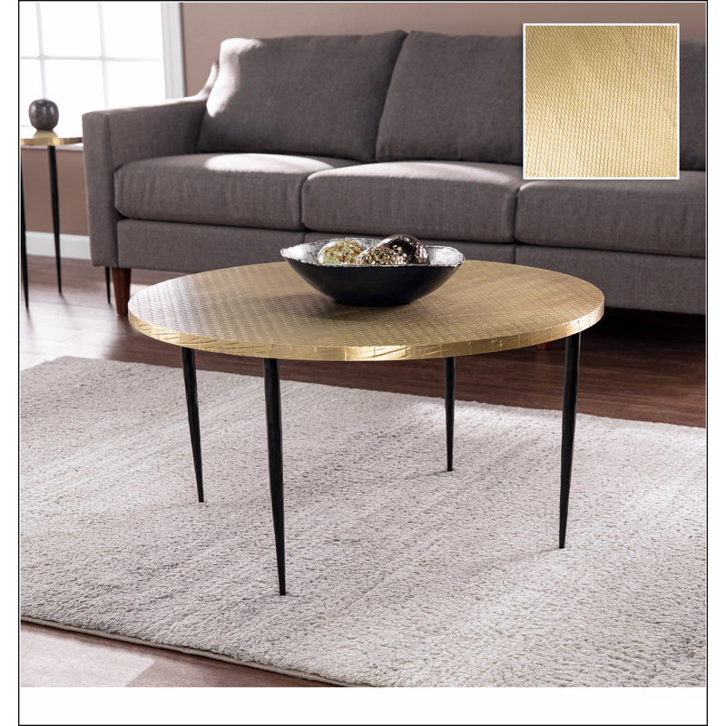 Table basse Judmont avec plateau en relief