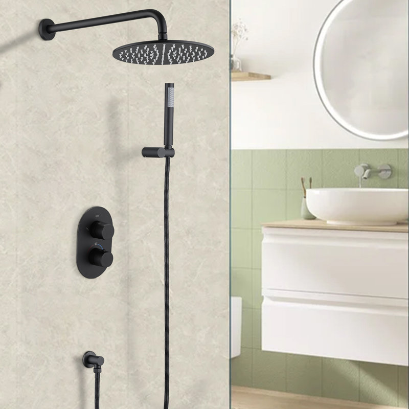 Thermostatic All-In-One Kit with Rough in-Valve