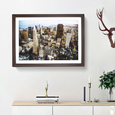 The San Francisco Skyline - Single Picture Frame Painting on MDF