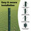 120cm H x 1000cm W Metal Fencing Kits