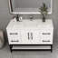 Meuble-lavabo mural avec lavabo et support en acrylique renforcé Victoria-98932836
