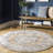 Mattawa Oriental Power Loom Performance Peach/Blue Rug-1630847732