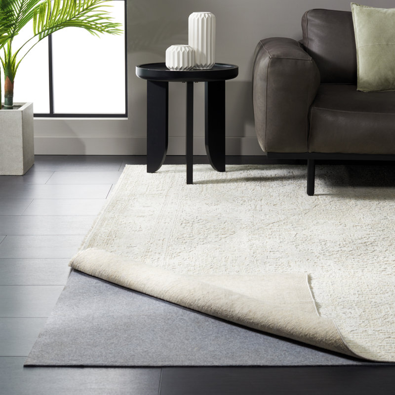 Sous-tapis intérieur épais 0,125 po Abreanna, Rond 8 pi