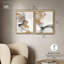 Ensemble de décoration murale bohème Whispering Haze Duo par Art Remedy, cadre doré, 20 x 24-717346467-717346490