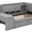 Twin Size Upholstered Daybed With Drawers-252628141