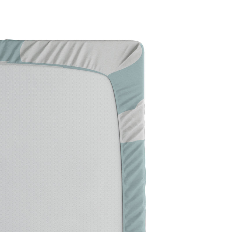 Beach Fitted Sheet, Twin Fitted Sheet