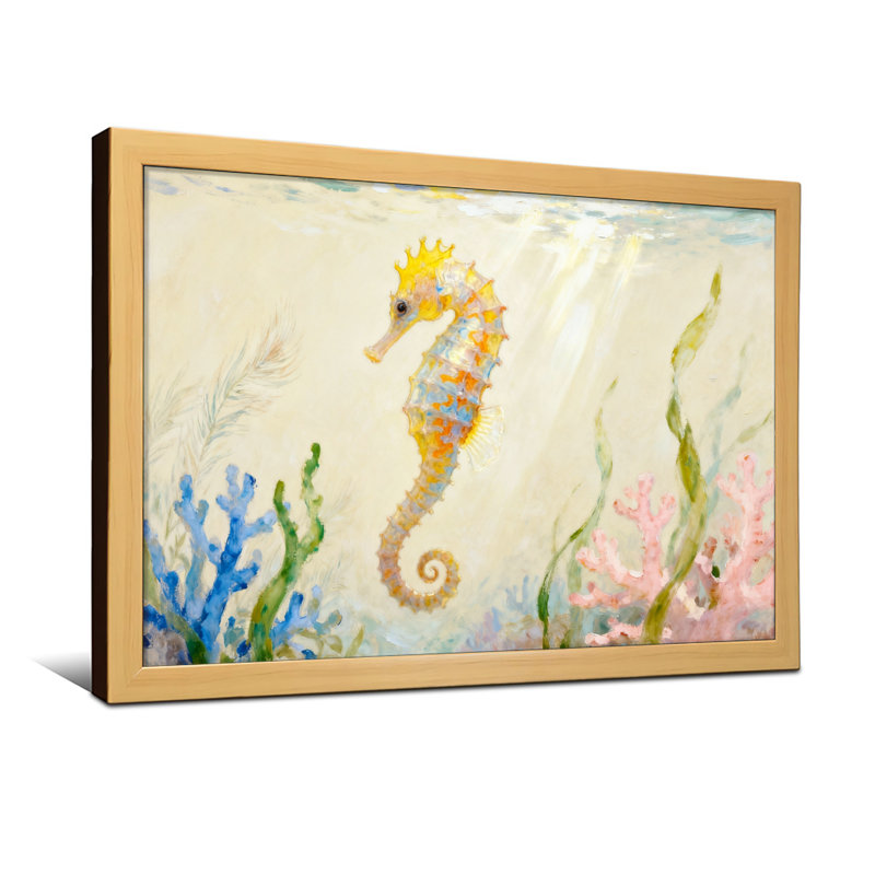 Scène de corail sous-marin, H 12 po x l 18 po, Toile tendue, Ne s’applique pas