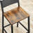 Counter Stool with Metal Frame-831628865-829296678