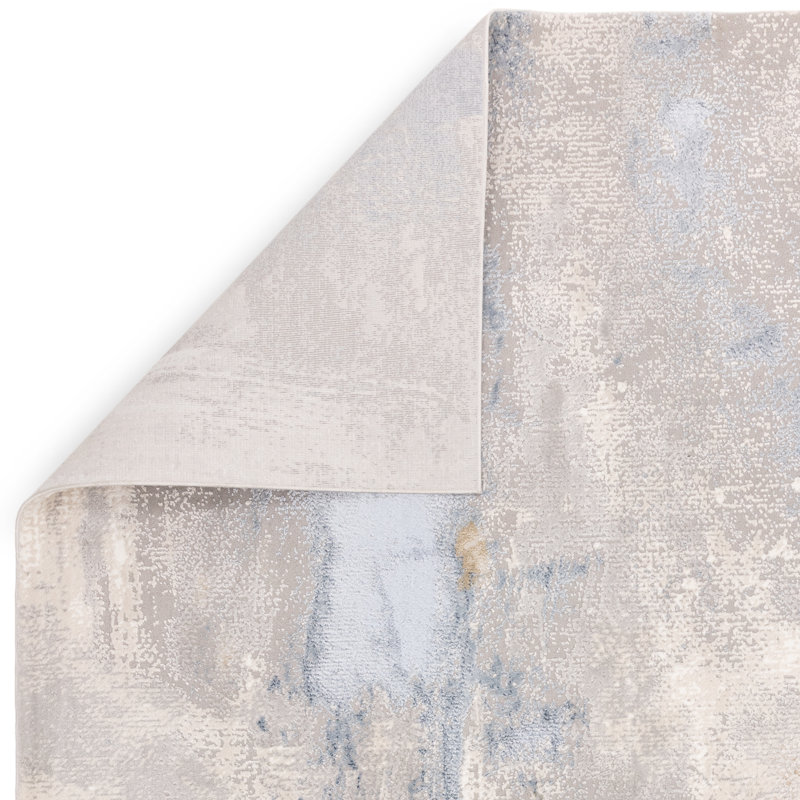 Caydren Blue/Grey/Ivory Area Rug, Rectangle 200 x 290cm