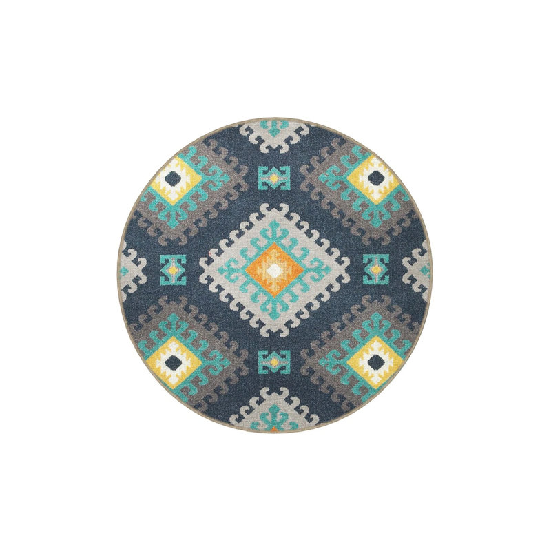 Multicolored Traditional Motif Patterned Vintage Decorative Carpet 3404, Rectangle 4'8" x 6'7"