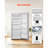 Convertible Freezer/Refrigerator 14 Cu.Ft Frost Free Upright Freezer Home
