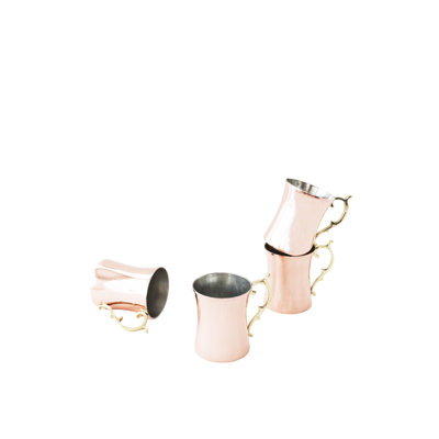 12oz. Handmade Copper Moscow Mule Mug Set
