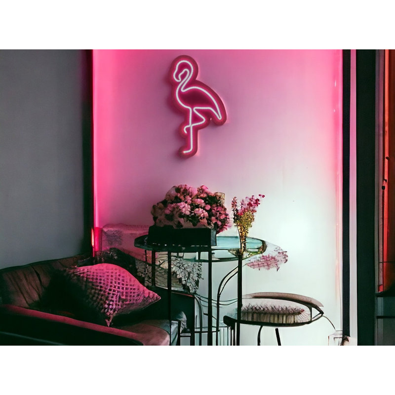 Bayou Breeze Briya 17'' Entertainment Themed LED Neon Sign | Wayfair