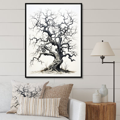 Arbre ombre éternelle - impression sur toile florale et botanique