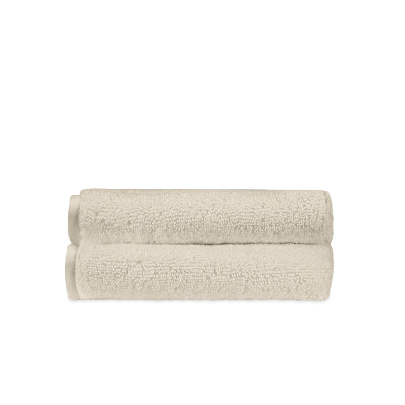 Izmir Turkish Cotton Washcloth, Ivory