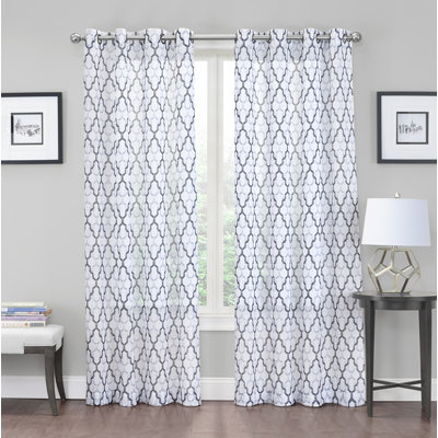Karlin Sheer Curtain Pair
