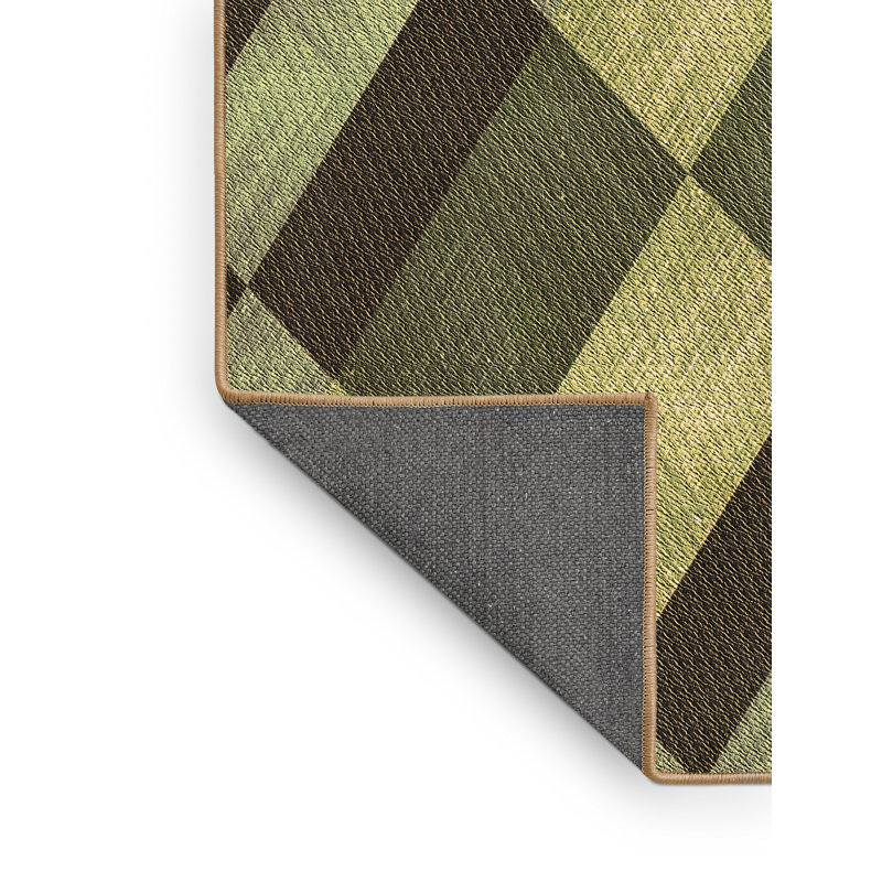 Geometric Indoor Rug, Runner 2' x 5'