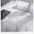 End Table with Charging Station, Narrow Side Table with USB Ports and Outlets, Small Table with Hidden Storage and Open Shelf for Living Room,