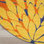 Tapis intérieur / extérieur floral Manorma-1395228271