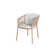 Ocean Stacking Patio Dining Armchair Frame with Cushion