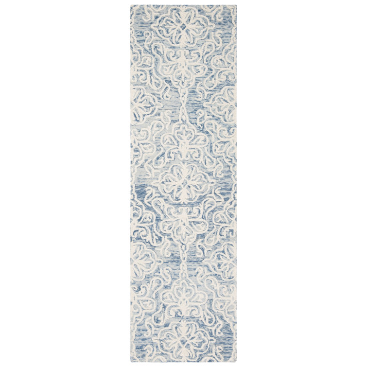 Davyan Hand Tufted Wool Ikat Rug