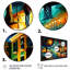 «Colorful San Francisco II - Cityscapes», art mural sur toile-437556802-437556805