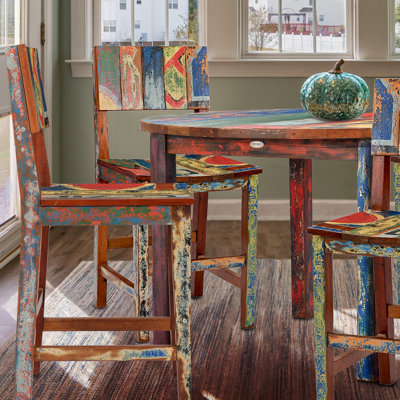 Balaal Solid Wood Counter Stool