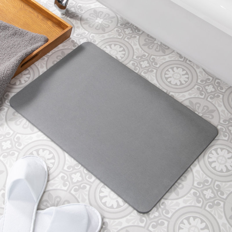 Mablethorpe Cellular Non-Slip Bath Mat, Grey
