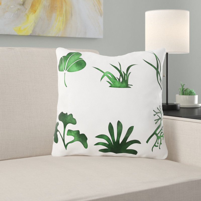 Coussin décoratif Fenella, Microsuède, Intérieur