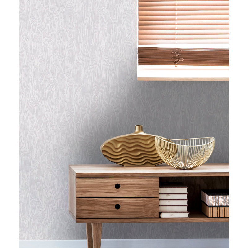 Superfresco Paintable Bark White Durable Heavy Duty Paste the Paper 10m x 52cm Matte Wallpaper Roll