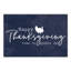 «Happy Thanksgiving Gobble up», art textuel sur toile tendue