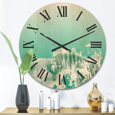 Solid Wood Wall Clock