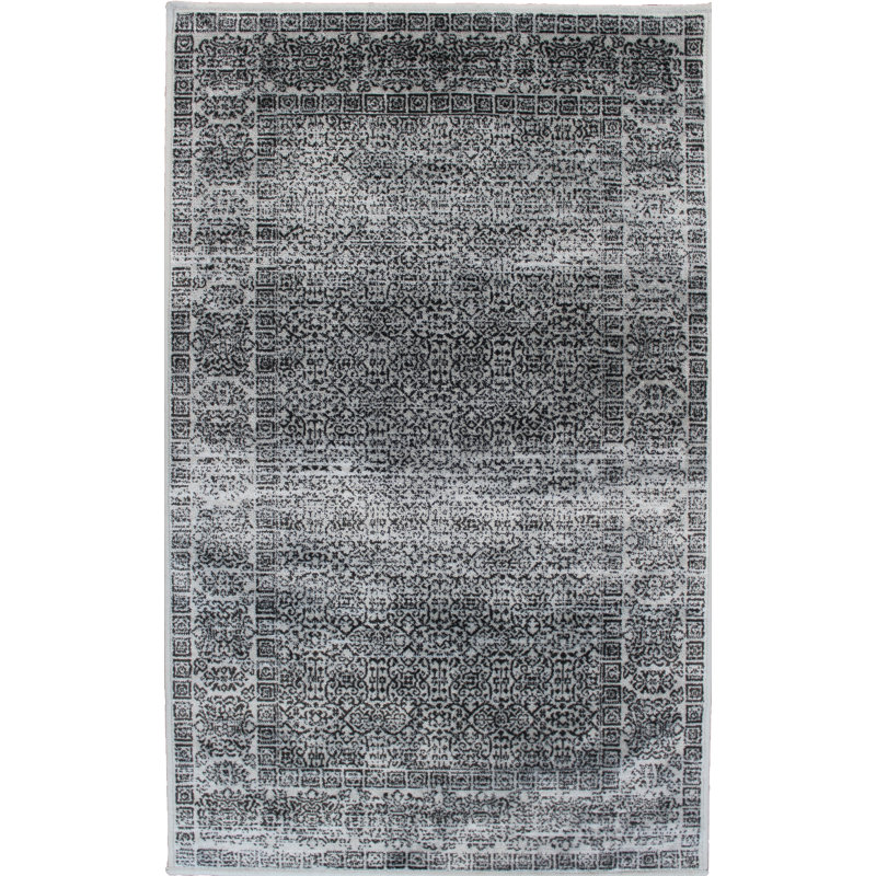 Argent tapis décoratif oriental Arieh