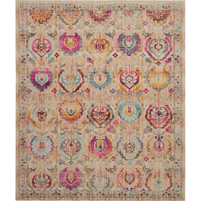 Erinn Oriental Area Rug, Rectangle 269 x 349 cm