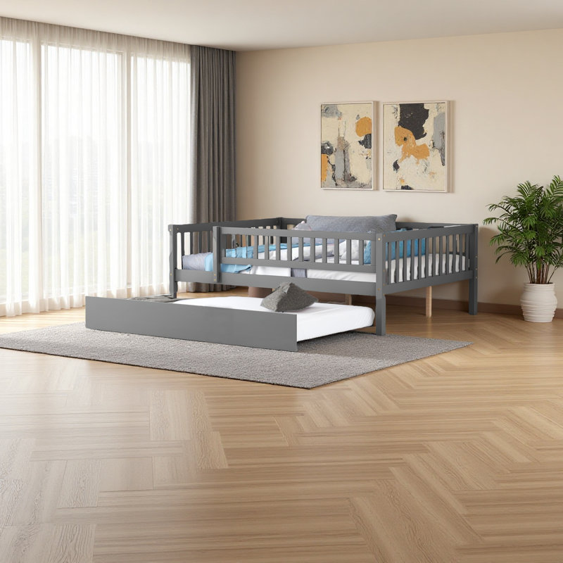 Wood Daybed, Gray