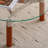Exquisite Modern Round Coffee Table 33.46in