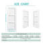 Interior Door Slab with Frame - Louvered White MDF Door, Prehung-Style Door Kit with Pre-installed Hinges, Locking Silver Handle Included, No Pre-drilled Holes-125132391-125132394