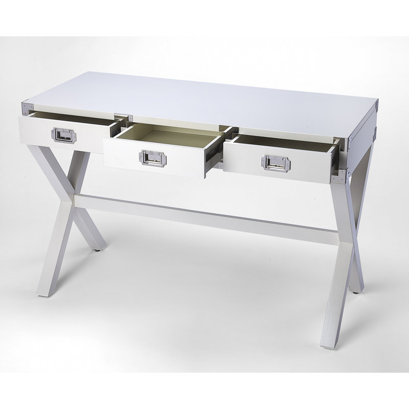 Anew Campaign Writing Desk, White