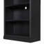 Bibliothèque de 83,4 pouces de hauteur avec bande lumineuse à DEL, tablettes réglables à 5 niveaux pour livres, CD et films, rangement autoportant pour le salon et le bureau personnel-1855890733
