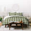 Ensemble de housse de couette Color Poems Gingham Moss-110212227-110212226