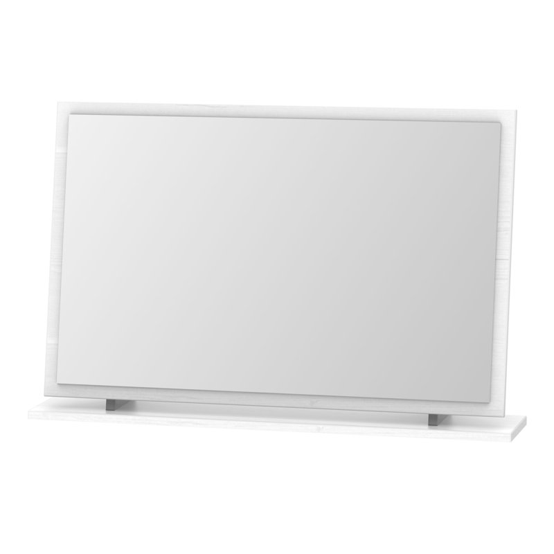 Fully Assembled Hawthorn Dresser Mirror, Signature White