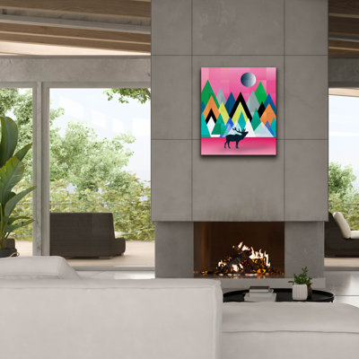«Cute Deer» par Mark Ashkenazi, art mural sur toile