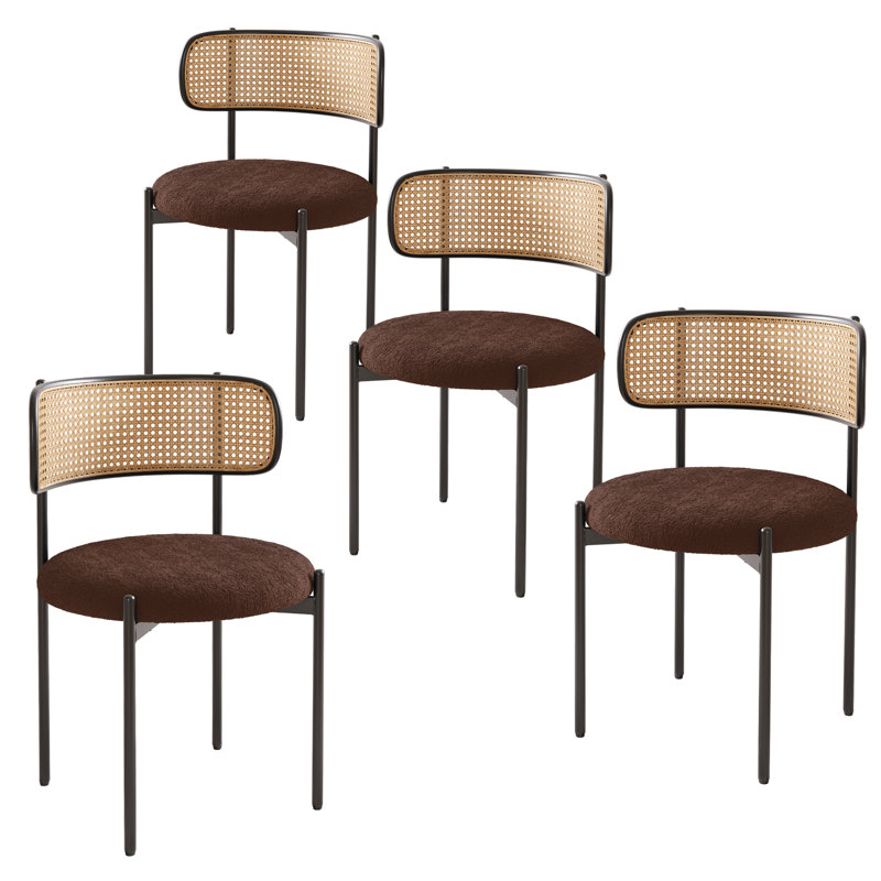 Chaise d'appoint Canice Boucle, Brown