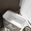 Baignoire de trempage autoportante en acrylique 59 po. X 29 po. Blanche